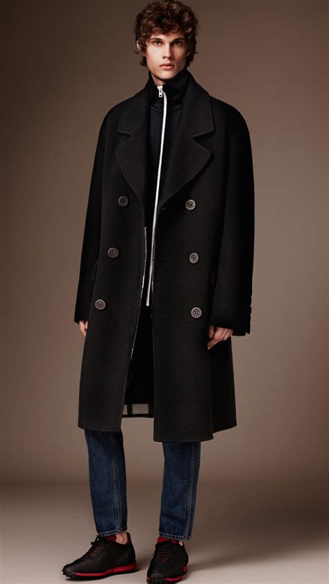 burberry men's coats on sale|long overcoat men's burberry.